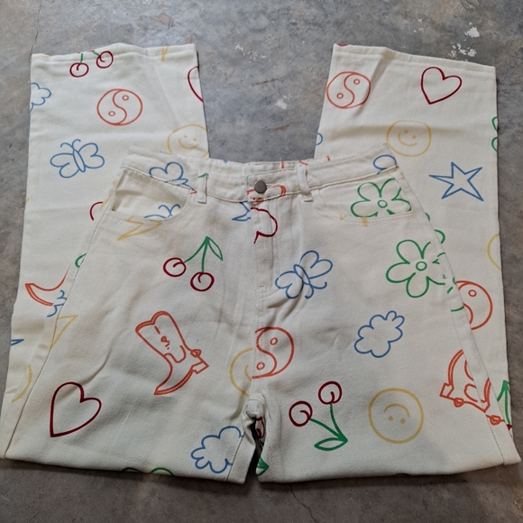 Women's doodle pants - Picture 2 of 5